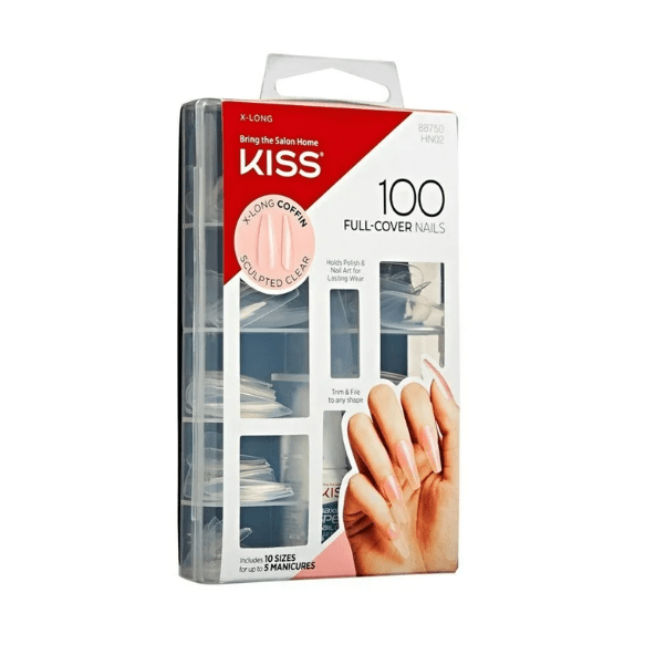 KISS Nail Tips Natural Finish – 100 Tips - Beauty Exchange Beauty Supply