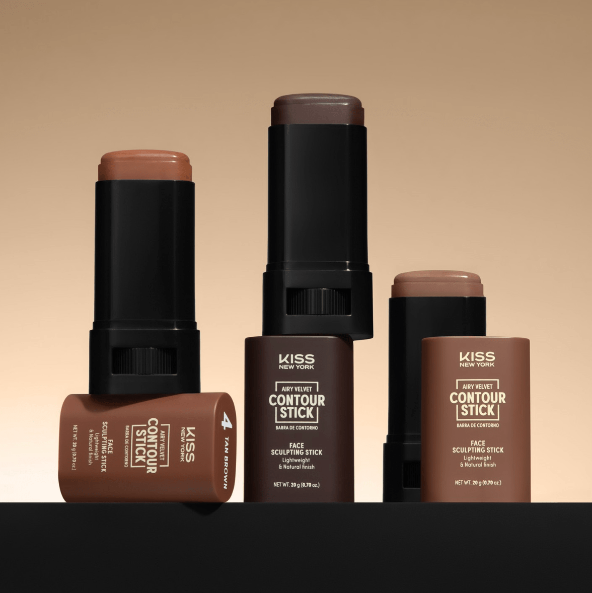 Kiss New York Airy Velvet Contour Stick – 20g - Beauty Exchange Beauty Supply