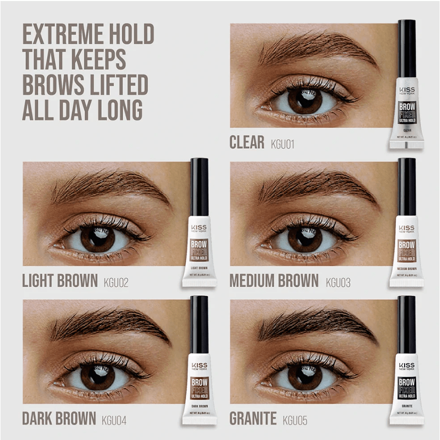 Kiss New York Brow Fixer Extreme Hold โ 6g - Beauty Exchange Beauty Supply