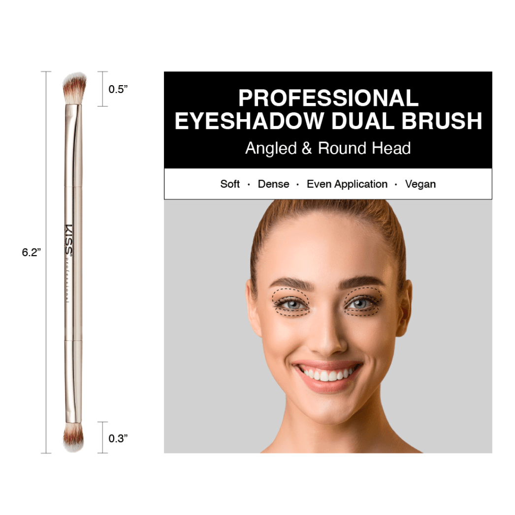 Kiss New York Dual Ended Makeup Brushes - Beauty Exchange Beauty Supply