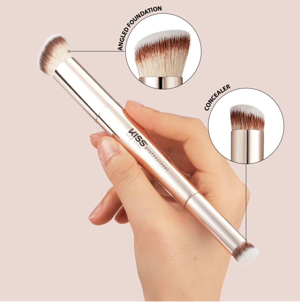 Kiss New York Dual Ended Makeup Brushes - Beauty Exchange Beauty Supply