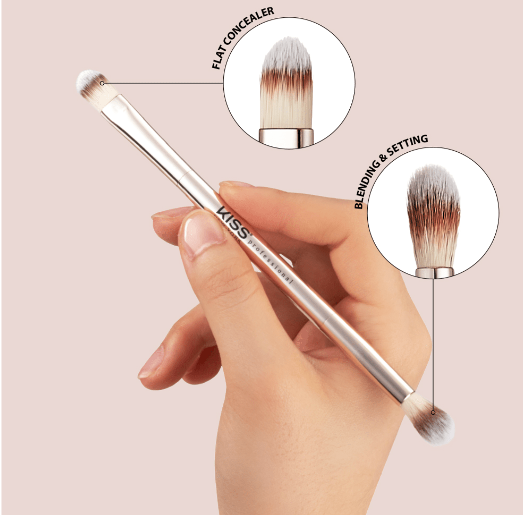 Kiss New York Dual Ended Makeup Brushes - Beauty Exchange Beauty Supply