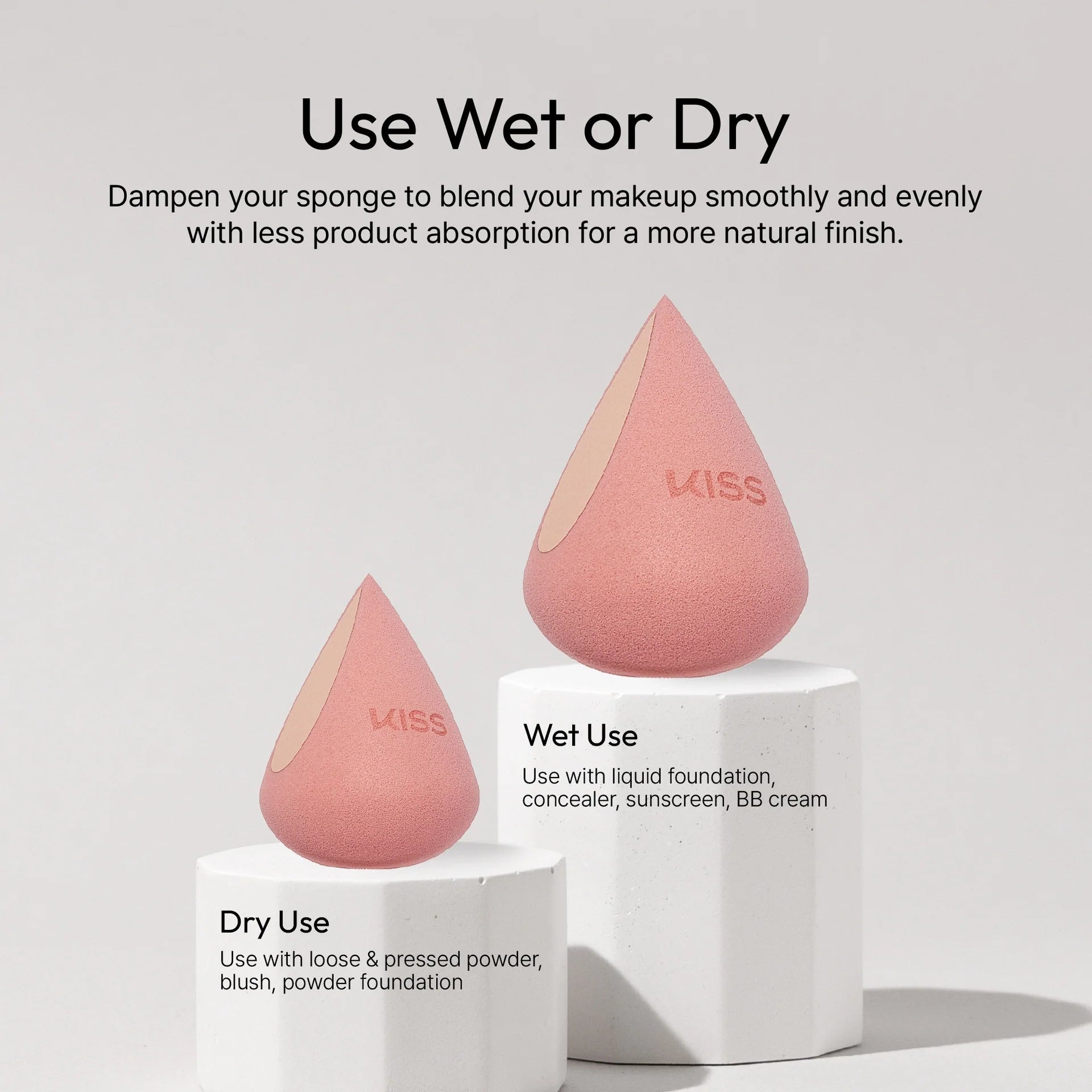 Kiss New York Fingerblend Reusable Makeup Sponge - Beauty Exchange Beauty Supply