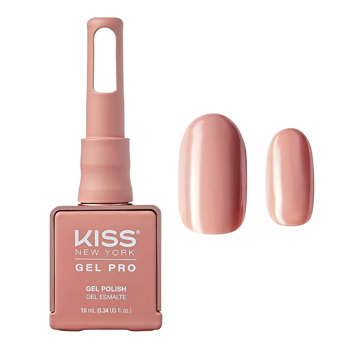 Kiss New York Gel Pro โ "Eden Nude" Gel Nail Polish (10ml) โ Soak - Off UV/LED, HEMA - Free, TPO - Free - Beauty Exchange Beauty Supply