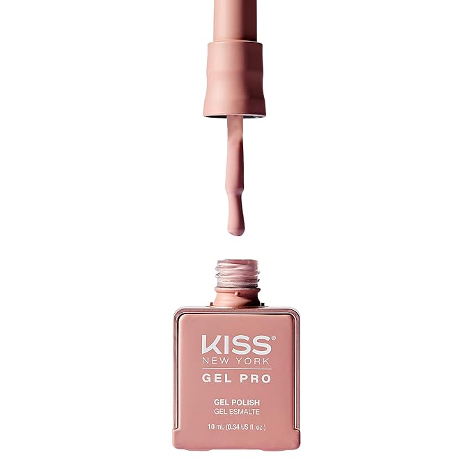 Kiss New York Gel Pro โ "Eden Nude" Gel Nail Polish (10ml) โ Soak - Off UV/LED, HEMA - Free, TPO - Free - Beauty Exchange Beauty Supply
