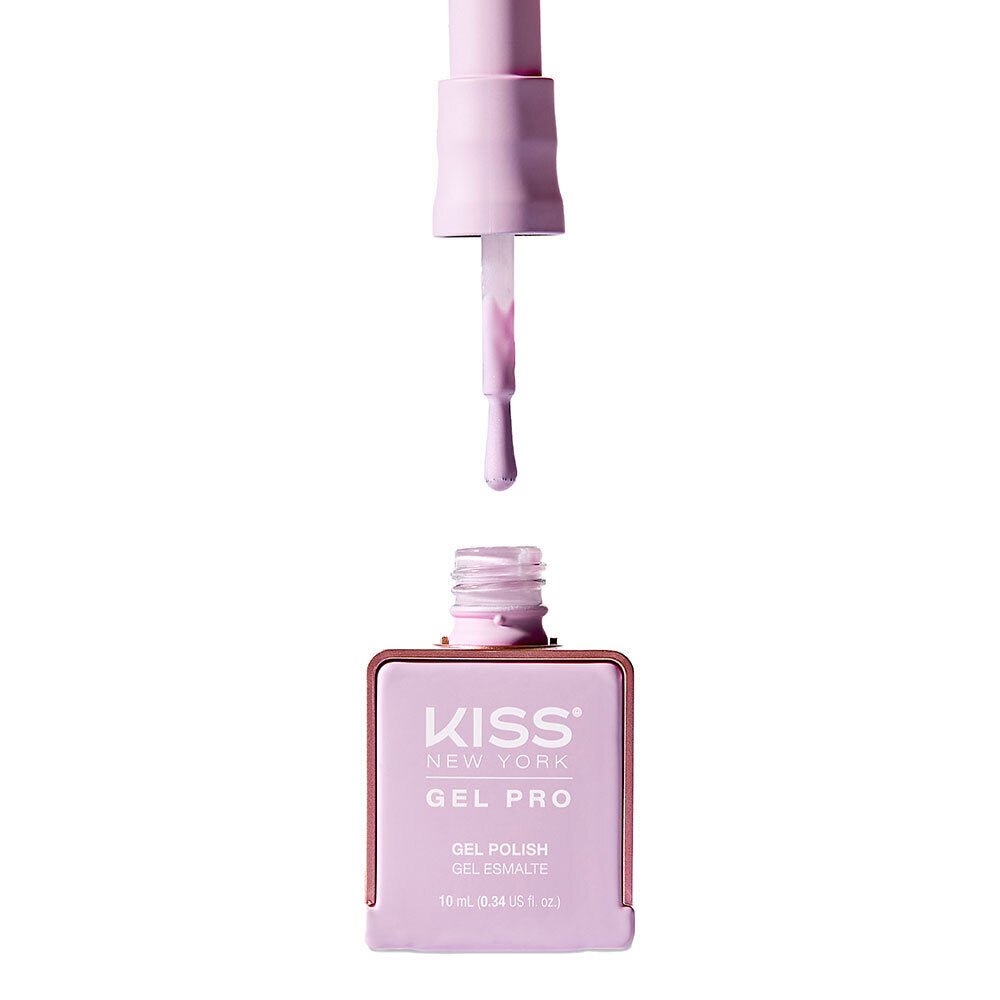 Kiss New York Gel Pro Gel Nail Polish (10ml) – "Pink Skies," "Aphrodite," "Bridal Shower," "Do You Lav - ender a Rock?" – Soak - Off UV/LED, HEMA - Free, TPO - Free - Beauty Exchange Beauty Supply