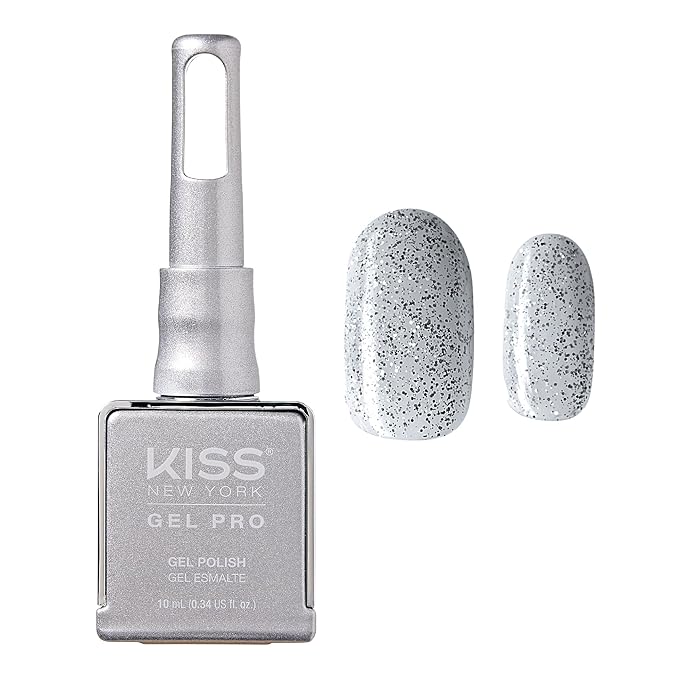 Kiss New York Gel Pro – "Glow Up" Gel Nail Polish (10ml) – Soak - Off UV/LED, HEMA - Free, TPO - Free - Beauty Exchange Beauty Supply
