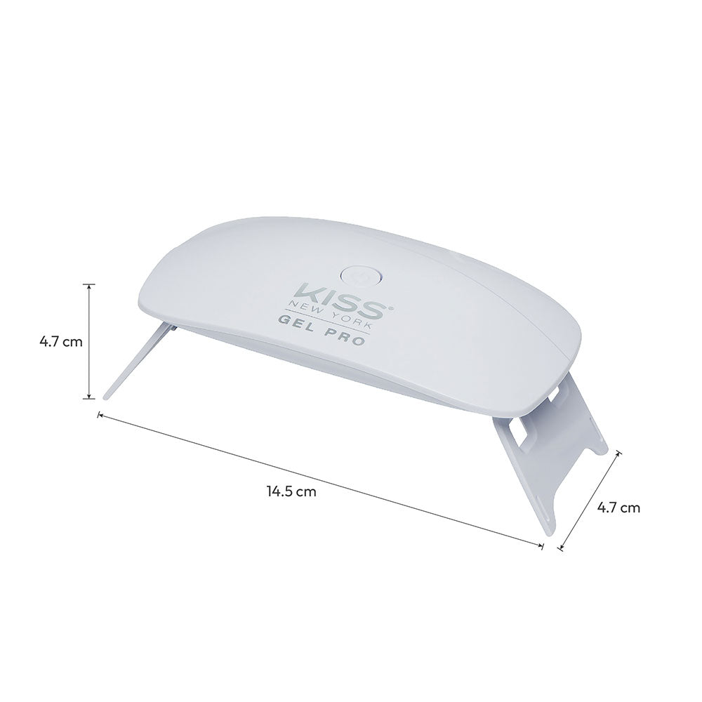 Kiss New York Gel Pro UV Gel Nail Lamp - Compact - Beauty Exchange Beauty Supply