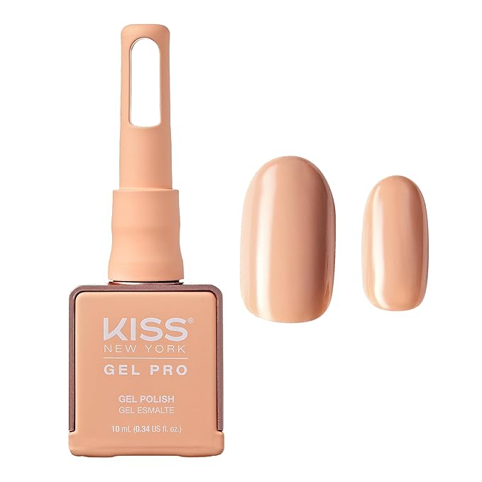 Kiss New York Gel Pro – "Where's My Coffee" Gel Nail Polish (10ml) – Soak - Off UV/LED, HEMA - Free, TPO - Free - Beauty Exchange Beauty Supply