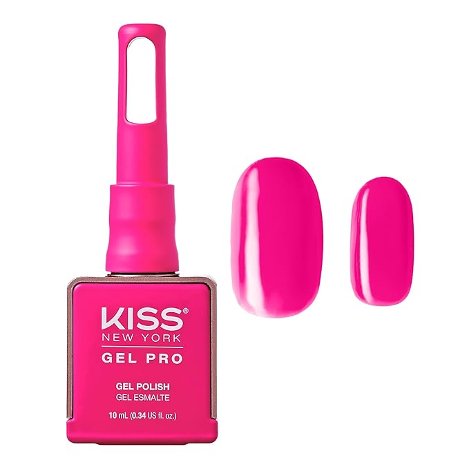 Kiss New York Gel Pro – "Wild and Free" Gel Nail Polish (10ml) – Soak - Off UV/LED, HEMA - Free, TPO - Free - Beauty Exchange Beauty Supply