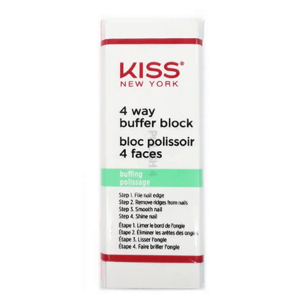 Kiss New York Nail Buffer & Sanding Blocks - 1 Pc - Beauty Exchange Beauty Supply