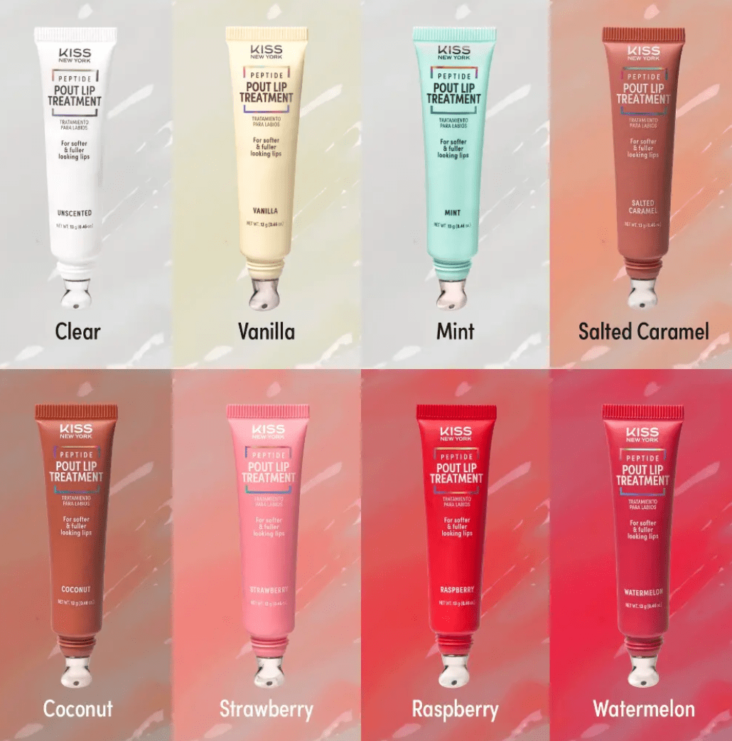 Kiss New York Peptide Pout Lip Treatment – Gloss - Beauty Exchange Beauty Supply