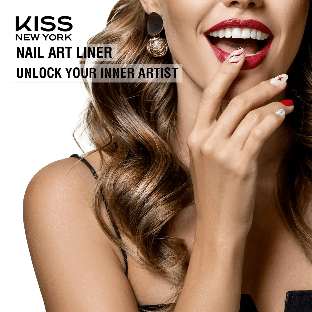 Kiss New York Precision Brush Nail Art Liner - Beauty Exchange Beauty Supply