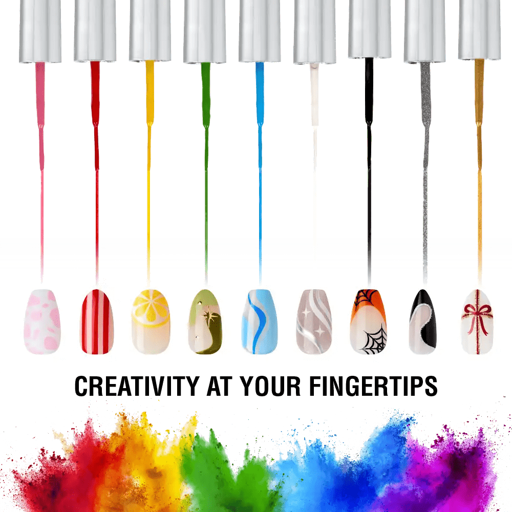 Kiss New York Precision Brush Nail Art Liner - Beauty Exchange Beauty Supply