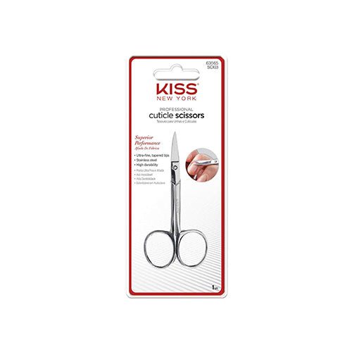 KISS NEW YORK Premium Cuticle & Nail Scissors – Perfect for Precise Cuticle Trimming & Nail Care - Beauty Exchange Beauty Supply
