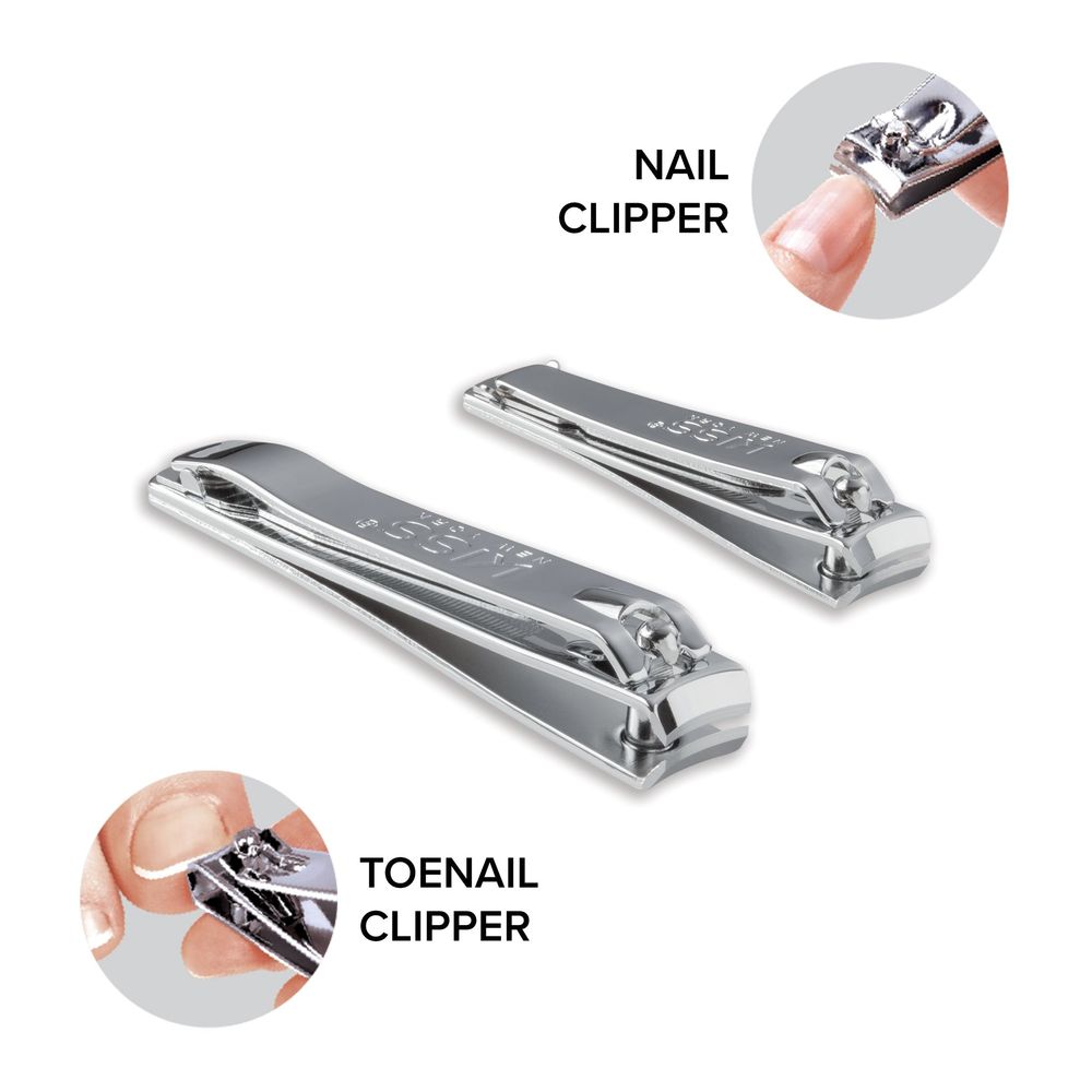 KISS NEW YORK Premium Precision Clipper Duo – Dual Clippers for Precise, Clean Cuts with Precision Cutting Edges - Beauty Exchange Beauty Supply