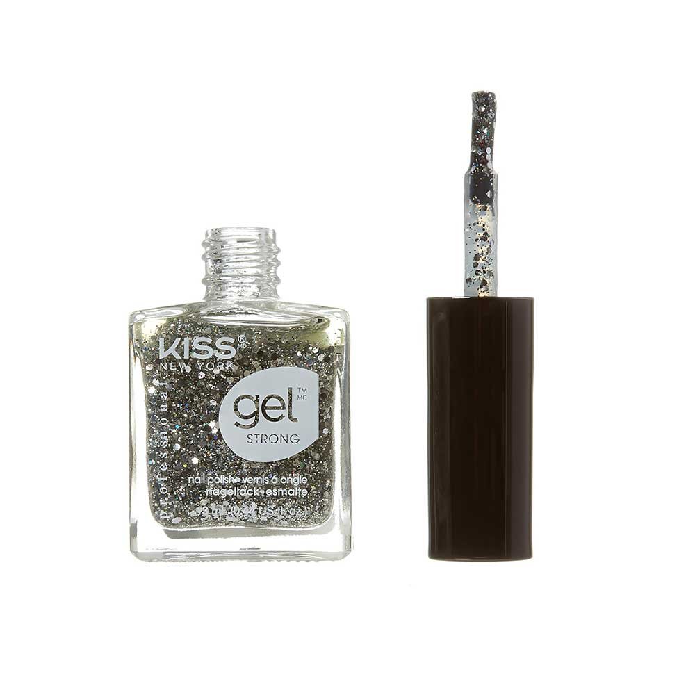 KISS NEW YORK PROFESSIONAL – Gel Strong Nail Polish For a Twinkling Touch | Ultra Shine | Salon - Quality Look - Beauty Exchange Beauty Supply