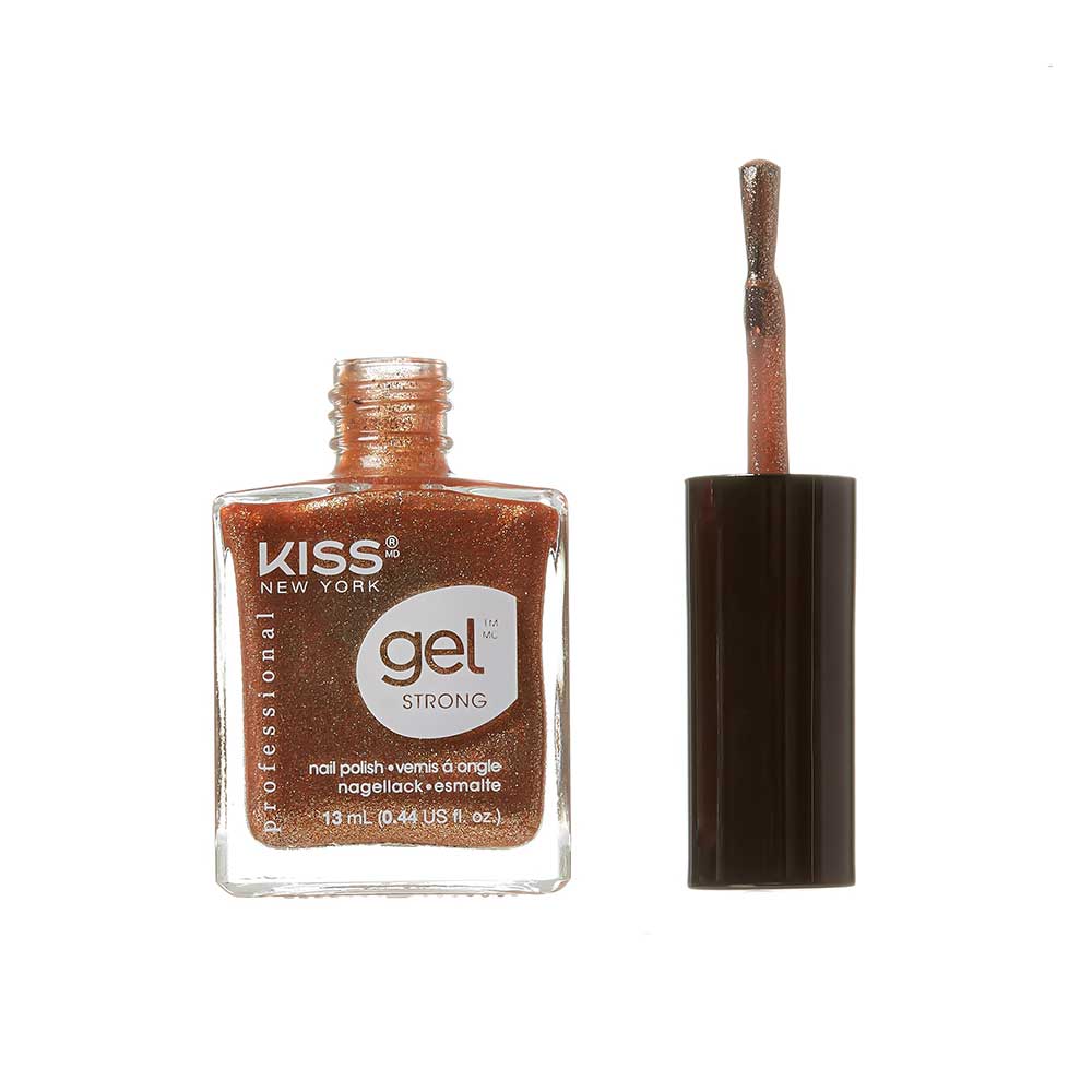 KISS NEW YORK PROFESSIONAL – Gel Strong Nail Polish For a Twinkling Touch | Ultra Shine | Salon - Quality Look - Beauty Exchange Beauty Supply
