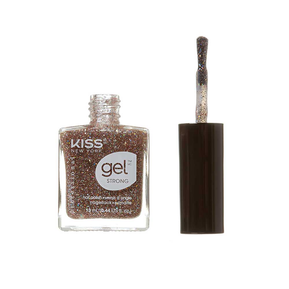 KISS NEW YORK PROFESSIONAL – Gel Strong Nail Polish For a Twinkling Touch | Ultra Shine | Salon - Quality Look - Beauty Exchange Beauty Supply