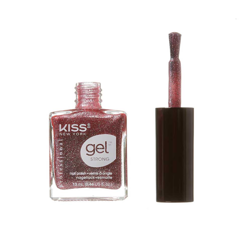 KISS NEW YORK PROFESSIONAL – Gel Strong Nail Polish For a Twinkling Touch | Ultra Shine | Salon - Quality Look - Beauty Exchange Beauty Supply