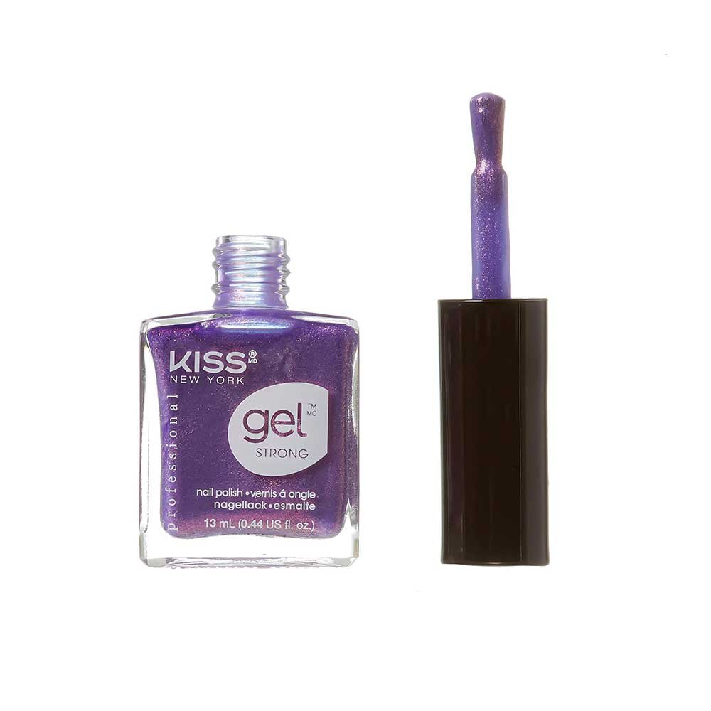 KISS NEW YORK PROFESSIONAL – Gel Strong Nail Polish For a Twinkling Touch | Ultra Shine | Salon - Quality Look - Beauty Exchange Beauty Supply