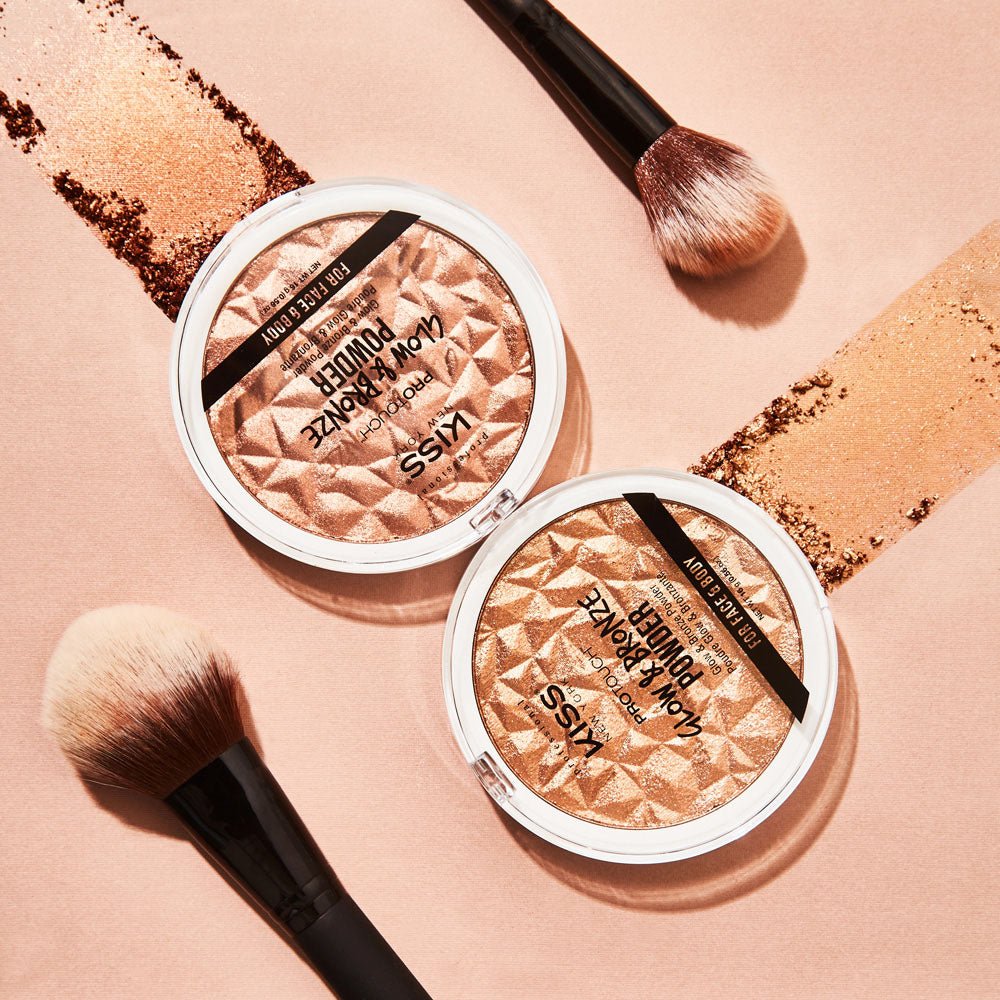 KISS NEW YORK PROFESSIONAL Glow & Bronze Powder โ Add a Professional Touch | 2 Shades - Beauty Exchange Beauty Supply