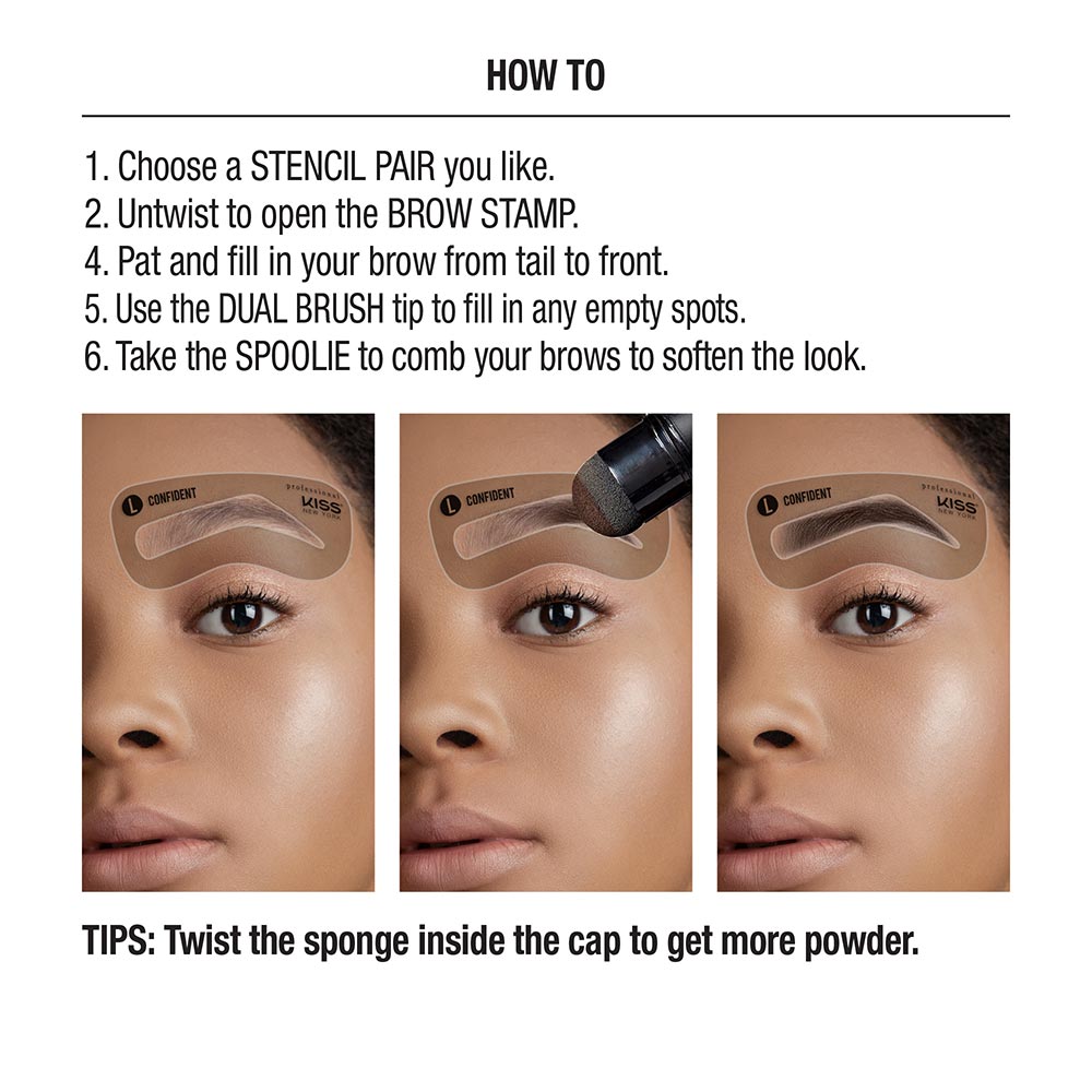 Kiss New York Professional Instant Brow Stamp - Beauty Exchange Beauty Supply