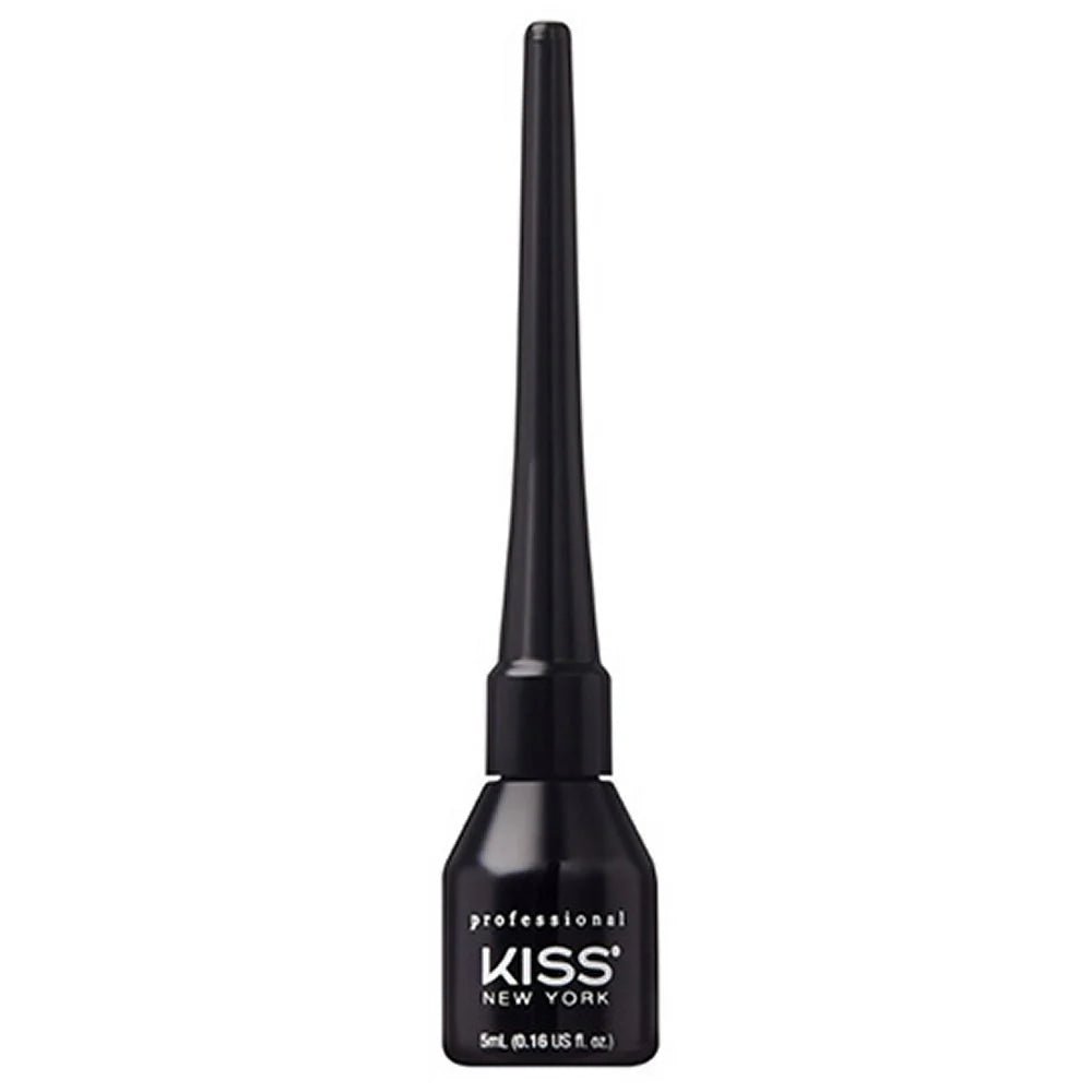 KISS NEW YORK PROFESSIONAL – Liquid Eyeliner (Black) EL03 | Bold Definition + Precision - Beauty Exchange Beauty Supply