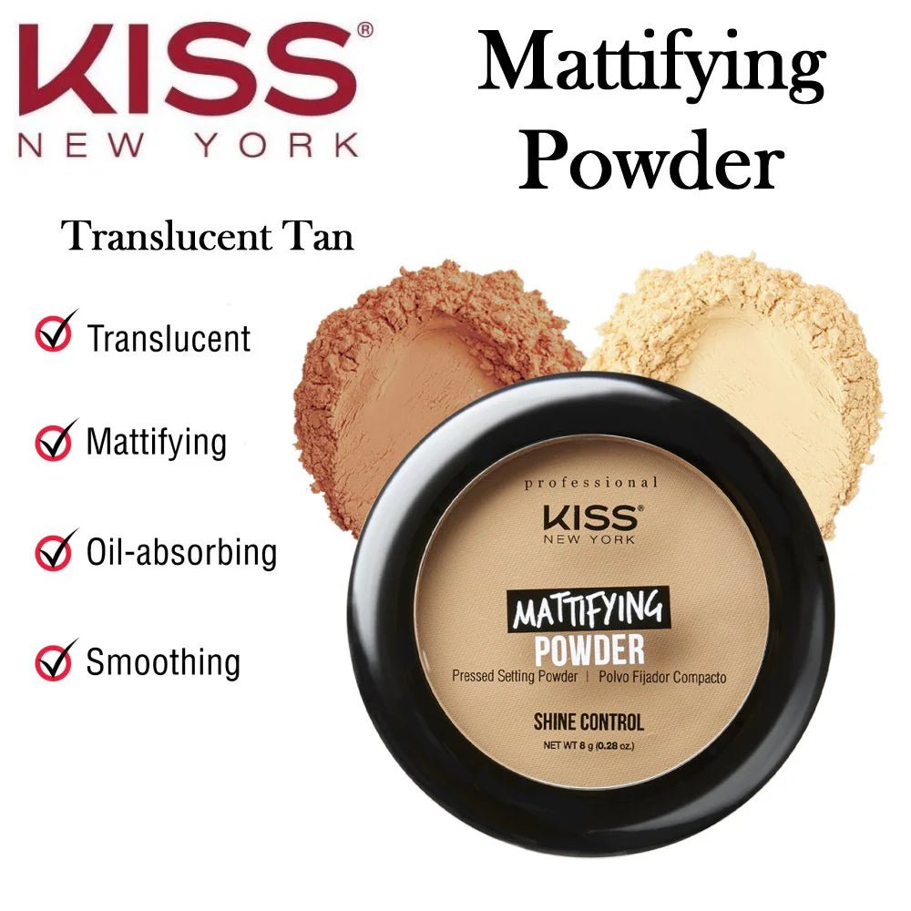 Kiss New York Professional – Mattifying Powder - Beauty Exchange Beauty Supply
