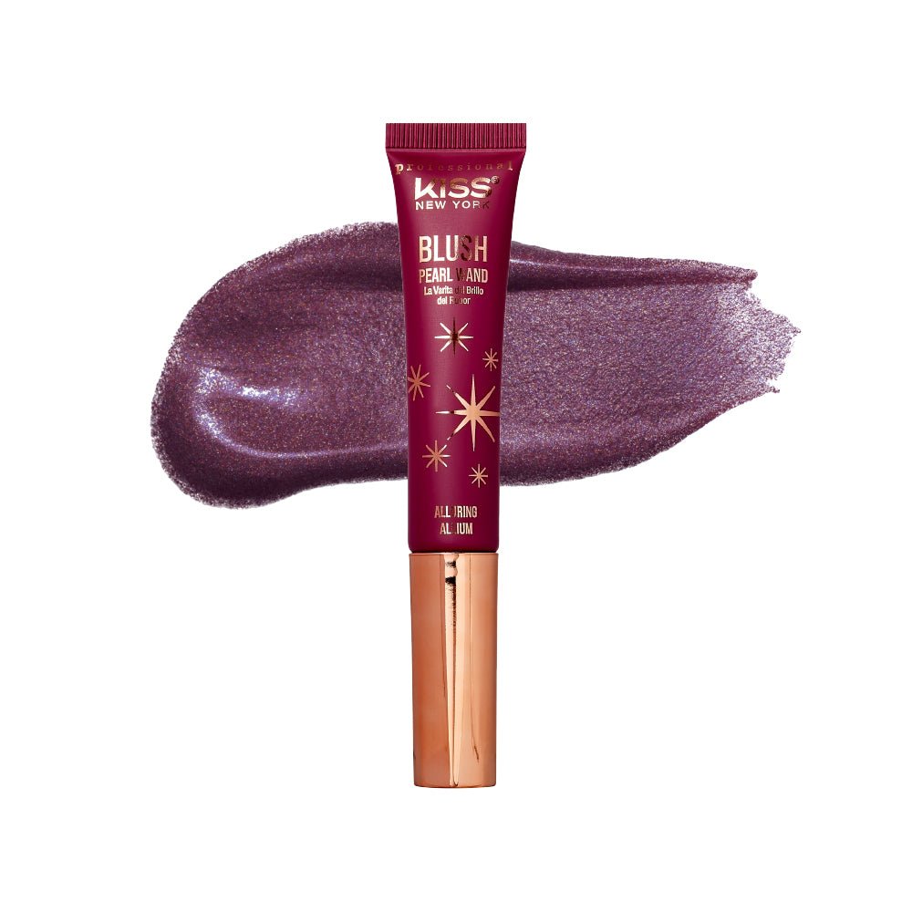 KISS NEW YORK PROFESSIONAL โ Pearl Blush Wand | Radiant Finish + Cushion Applicator | Shades 02โ05 - Beauty Exchange Beauty Supply