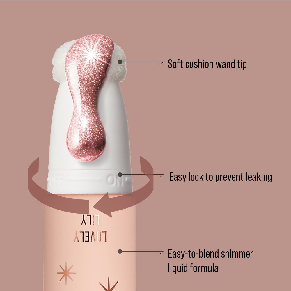 KISS NEW YORK PROFESSIONAL – Pearl Highlight Wand | Radiant Glow + Sponge Cushion Applicator | Shades 01–02 - Beauty Exchange Beauty Supply