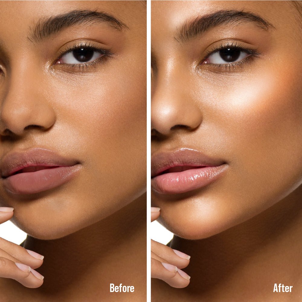 KISS NEW YORK PROFESSIONAL – Pearl Highlight Wand | Radiant Glow + Sponge Cushion Applicator | Shades 01–02 - Beauty Exchange Beauty Supply