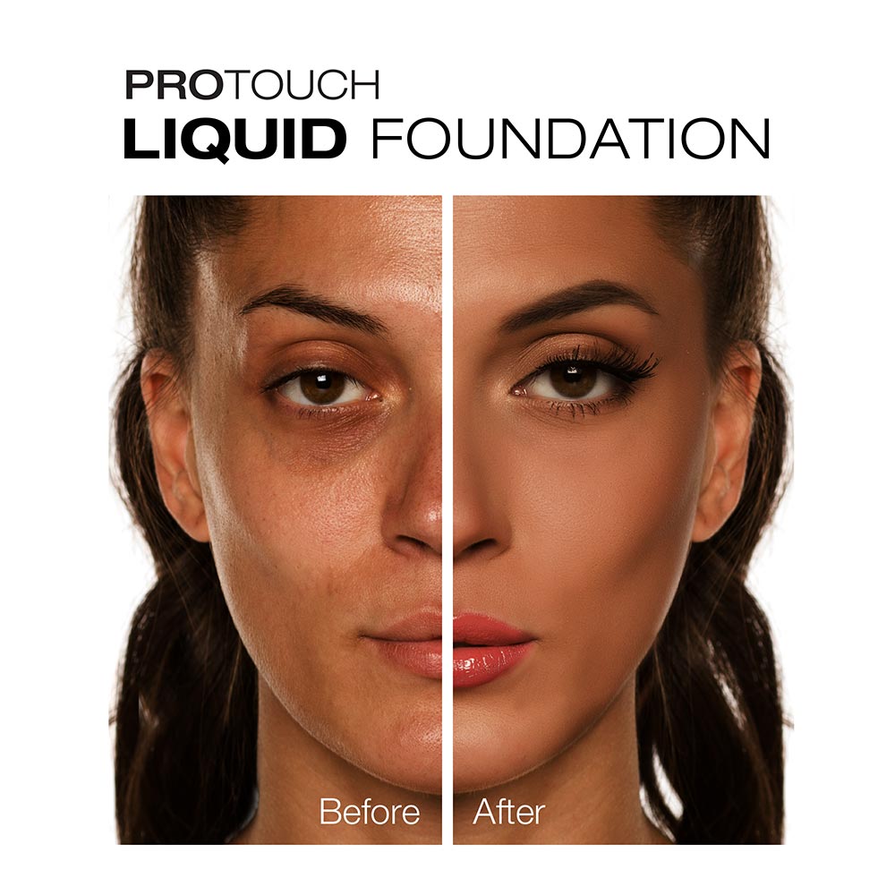 KISS NEW YORK PROFESSIONAL – ProTouch Liquid Foundation | Natural Matte Finish + Full Coverage | Shades 215–425 - Beauty Exchange Beauty Supply