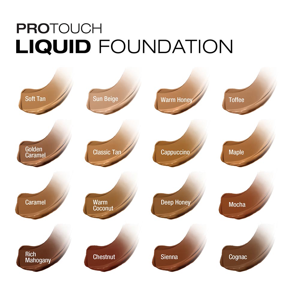 KISS NEW YORK PROFESSIONAL – ProTouch Liquid Foundation | Natural Matte Finish + Full Coverage | Shades 215–425 - Beauty Exchange Beauty Supply