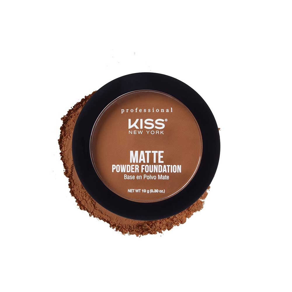 KISS NEW YORK PROFESSIONAL – ProTouch Matte Powder Foundation | Buildable Coverage + Shine Control | Shades 310–425 - Beauty Exchange Beauty Supply