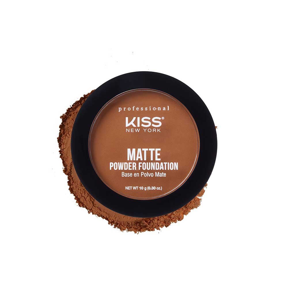 KISS NEW YORK PROFESSIONAL – ProTouch Matte Powder Foundation | Buildable Coverage + Shine Control | Shades 310–425 - Beauty Exchange Beauty Supply
