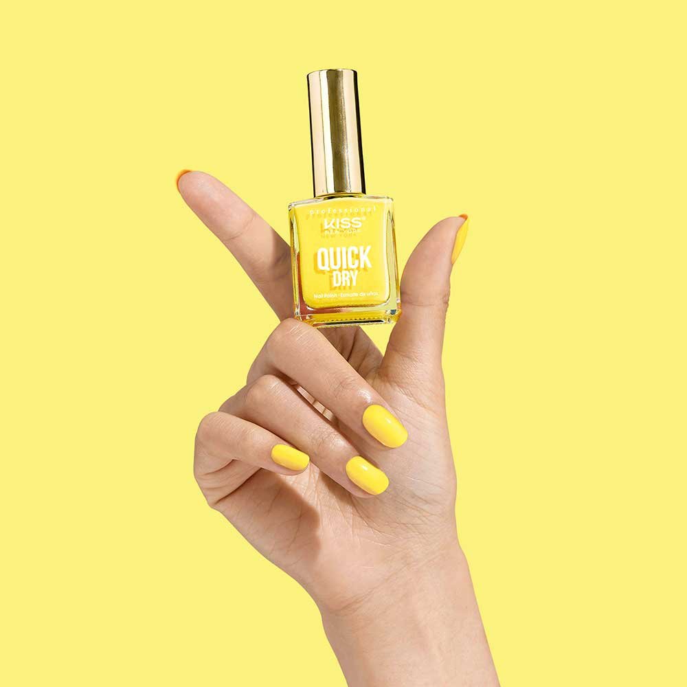 KISS NEW YORK PROFESSIONAL – Quick Dry Nail Polish | High Shine + 1 - Minute Dry Time | Shades 01–16 - Beauty Exchange Beauty Supply