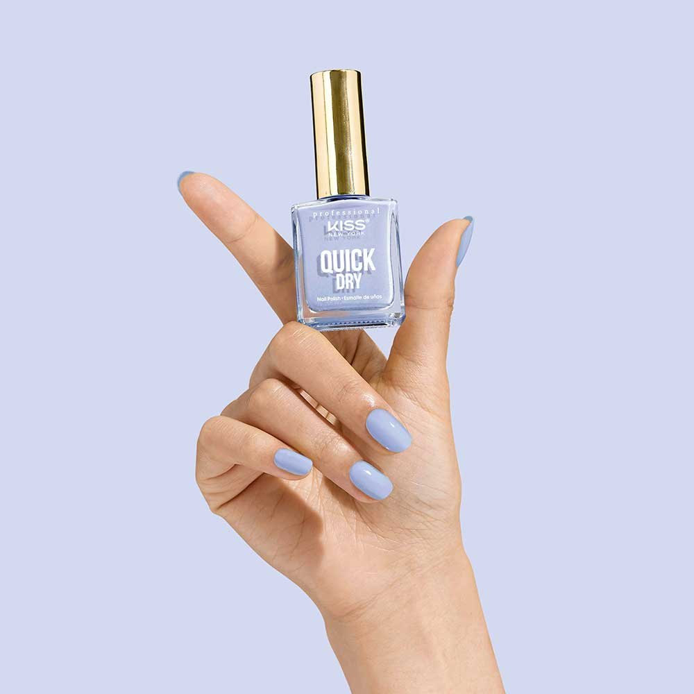 KISS NEW YORK PROFESSIONAL – Quick Dry Nail Polish | High Shine + 1 - Minute Dry Time | Shades 01–16 - Beauty Exchange Beauty Supply