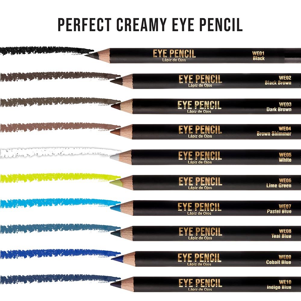 KISS NEW YORK PROFESSIONAL – Silky Smooth Eye Pencil Liner | Rich Pigment + Water - Resistant | 1.10g / 0.03oz - Beauty Exchange Beauty Supply