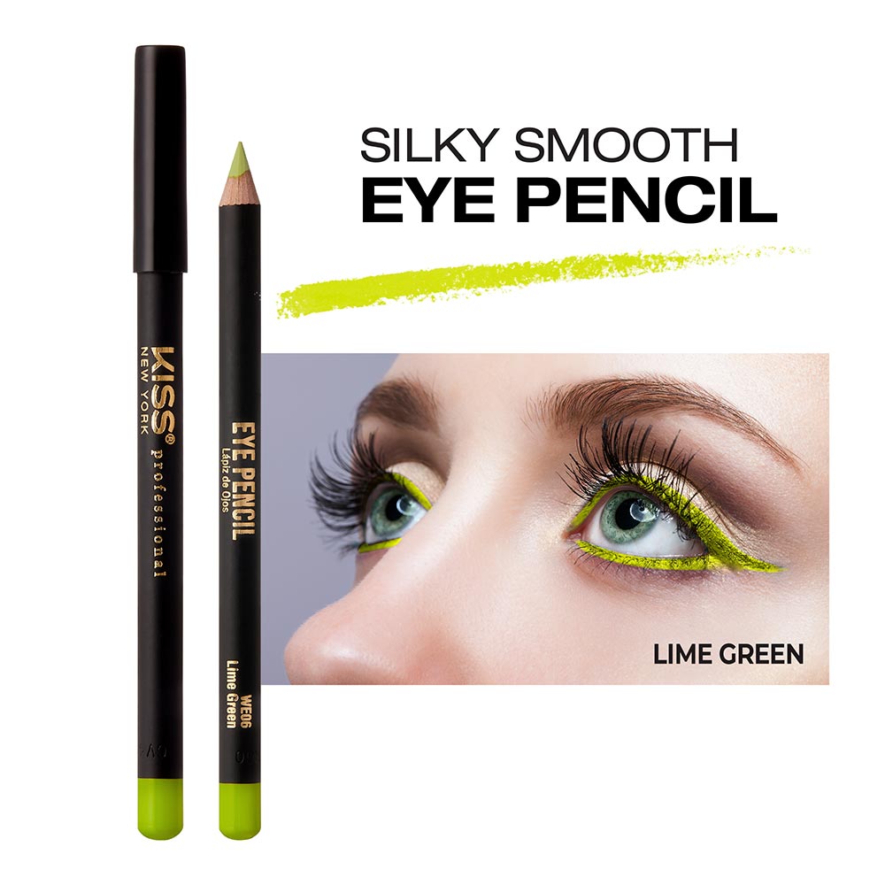 KISS NEW YORK PROFESSIONAL – Silky Smooth Eye Pencil Liner | Rich Pigment + Water - Resistant | 1.10g / 0.03oz - Beauty Exchange Beauty Supply
