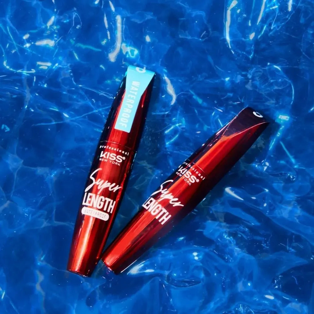 KISS NEW YORK PROFESSIONAL – Super Length Mascara | Length + Definition | 05 Washable & 06 Waterproof - Beauty Exchange Beauty Supply