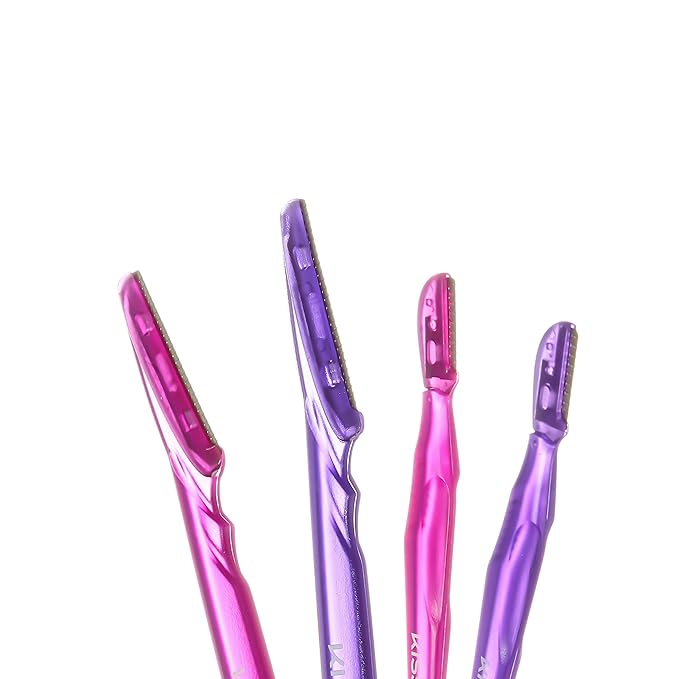 KISS NEW YORK Shape & Trim Multi Brow Trimmer โ Eyebrow Razor & Facial Exfoliating Dermaplaning Tool - Beauty Exchange Beauty Supply