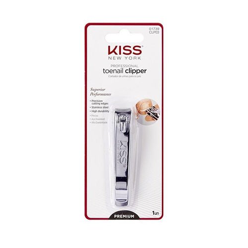 Kiss New York Stainless Steel Toe Nail Clipper - Beauty Exchange Beauty Supply
