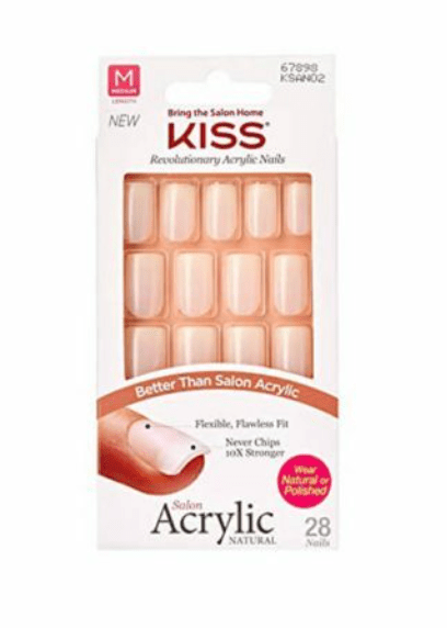 KISS Salon Acrylic French Nails – Elegant & Classic – KSA Series - Beauty Exchange Beauty Supply