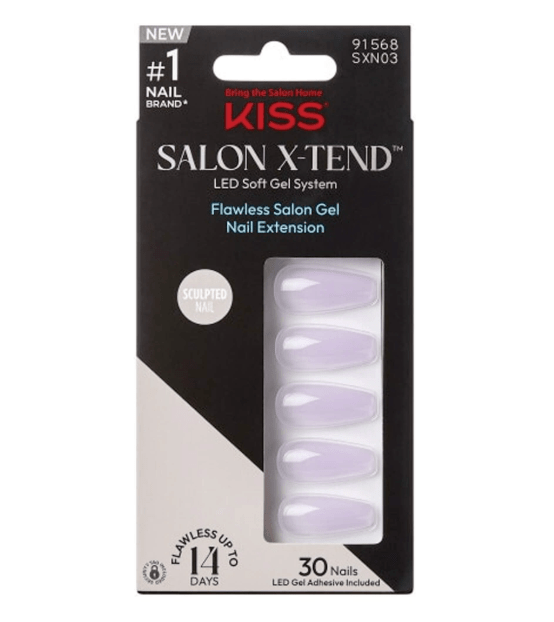 KISS Salon X - tend Press - On Nails – Styles 01 to 04 - Beauty Exchange Beauty Supply