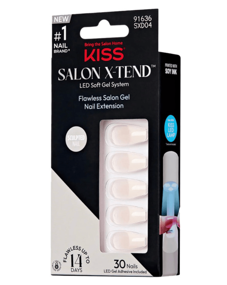 KISS Salon X - tend Press - On Nails – Styles 01 to 04 - Beauty Exchange Beauty Supply