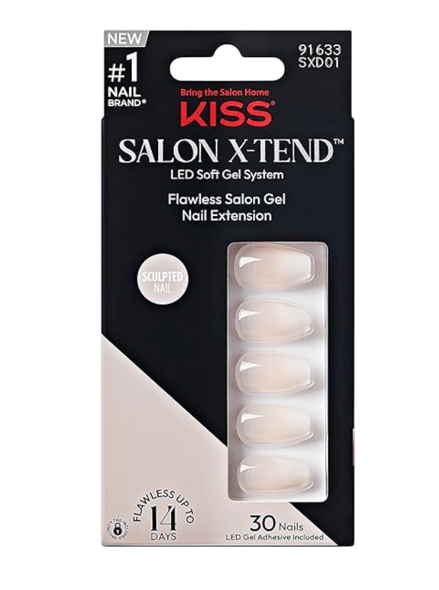 KISS Salon X - tend Press - On Nails – Styles 01 to 04 - Beauty Exchange Beauty Supply