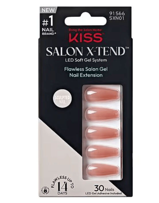 KISS Salon X - tend Press - On Nails – Styles 01 to 04 - Beauty Exchange Beauty Supply