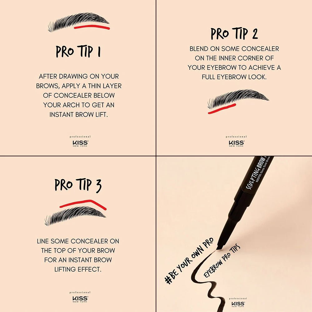 KISS Sculpting Brow Pencil - Beauty Exchange Beauty Supply