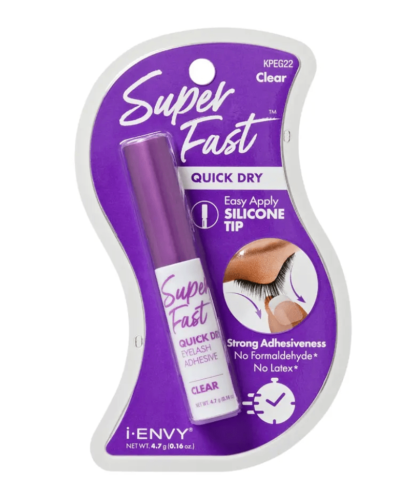 Kiss Super Strong Waterproof Clear Lash Glue – 4.8g - Beauty Exchange Beauty Supply